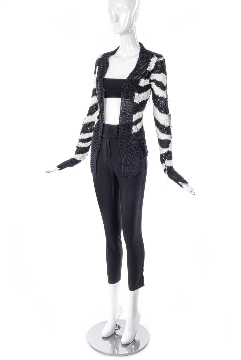 専用　ANN DEMEULEMEESTER cardigan ANN DEMEULEMEESTER 20SS Knitted Cardigan | HUES 福岡セレクトショップ