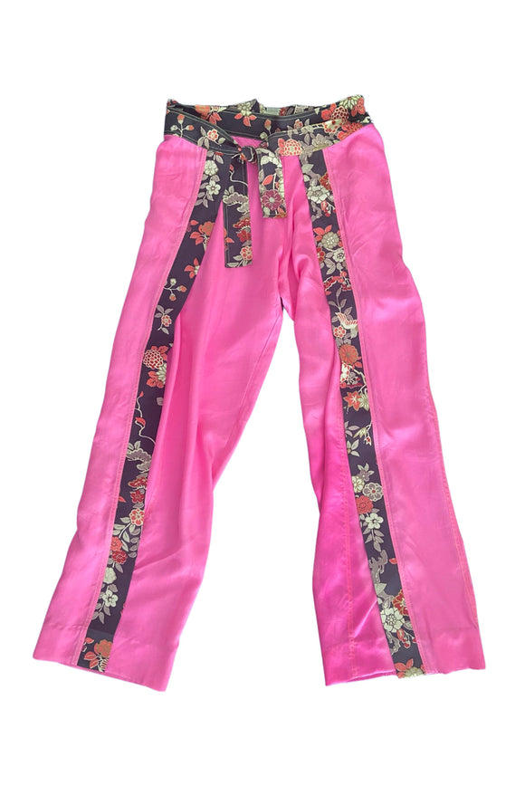 Heatherette Fuchsia Pink Kimono Pants Spring Summer 2004 Runway