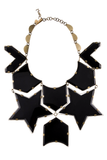 Saint Laurent YSL Black Star Necklace Spring 2008