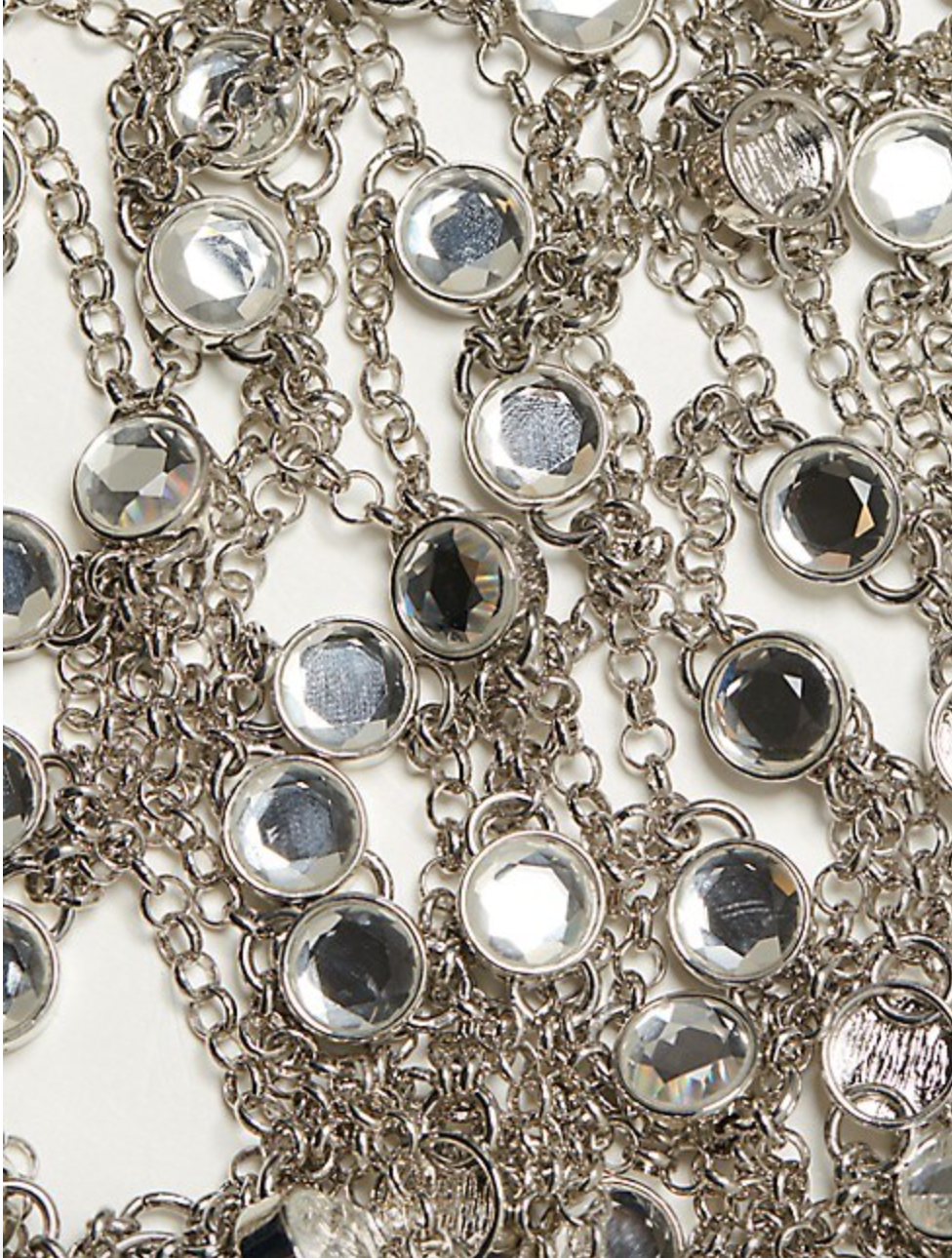 paco rabanne mesh dress Paco Rabanne Silver Chain Fish Net Mesh Crystal Dress Gown – PauméLosAngeles