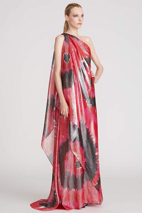 halston red dress FW 2009 with Drape Detail Morphew assures that from rare Victorian laces to the most coveted designer collections Aisha Dress In Stretch Crepe