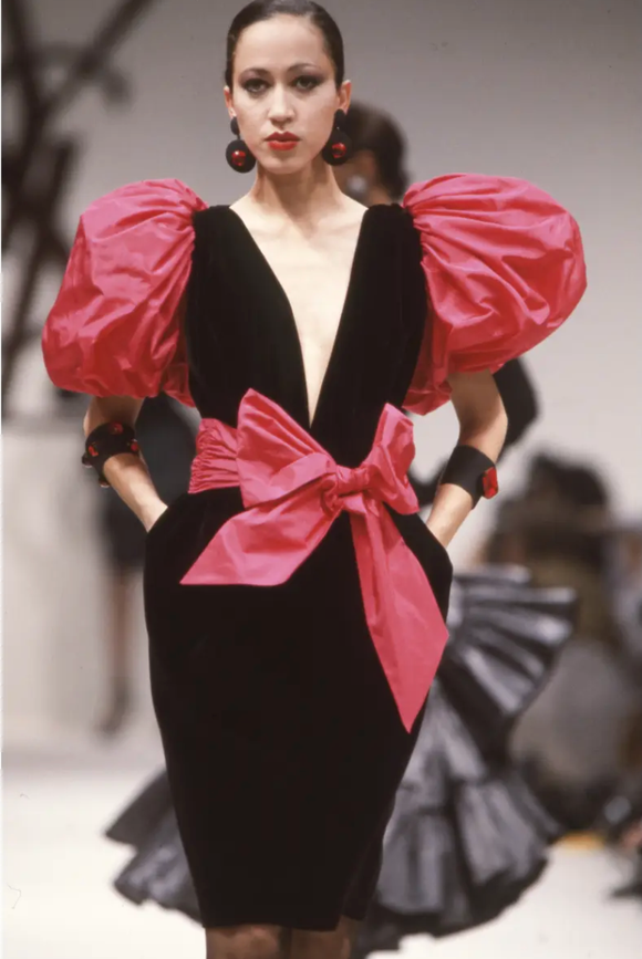 yves saint laurent pink bow dress When Yves Saint Laurent launched his namesake brand in 1962 he transformed haute couture for a new era of youthful, strong, independent women. His designs changed the course of fashion and continue