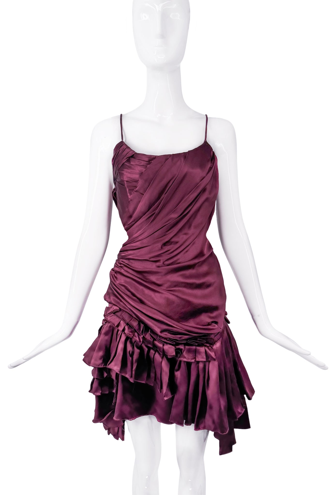 just cavalli purple dress Just Cavalli Vintage Printed faux-wrap Maxi Dress | Purple