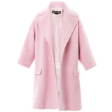 Rochas Pink Teddy Oversize Wrap Coat - BOUTIQUE PURCHASE PRICE