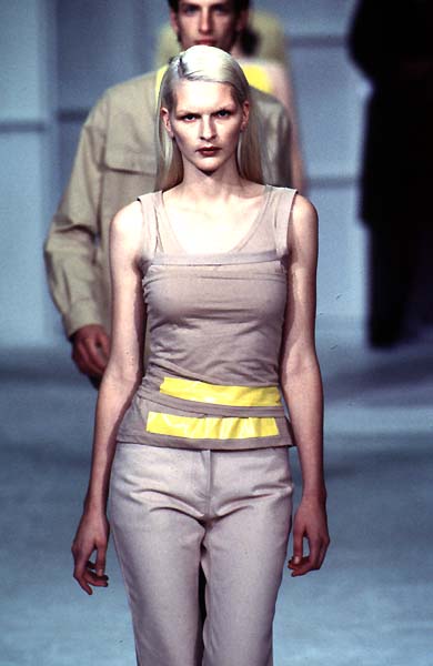 トップス helmut lang ss97 rubber tank top Helmut Lang Rubber Stripe Tank Top SS1997 – PauméLosAngeles