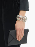 Alexander McQueen Crystal Dome Bracelet Pre Fall 2019