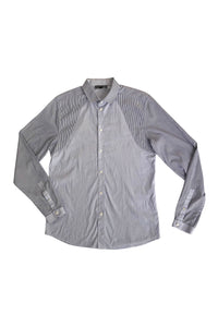 Alexander McQueen McQ Multi Print Menswear Button-Up Shirt