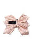 Alexis Mabille Pink Three Tier Bow Broach