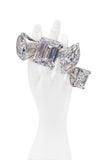 Armen Ra Silver XL CZ Marquise Cut "Titanic" Power Ring