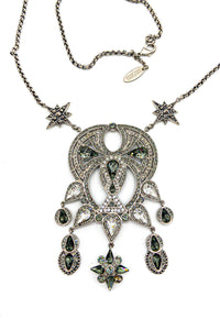Roberto Cavalli Art Deco Bohemian Pendant Necklace