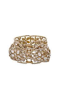 Chanel Bow Crystal Bow Bracelet