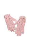 Chanel Pink Nude Lambskin Driving Gloves