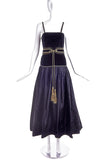 Saint Laurent Black "1976 Russian Collection" Skirt