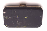 Givenchy Black Panther Minaudière Clutch with Gold Hardware FW2011 - BOUTIQUE PURCHASE PRICE
