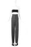 Yves Saint Laurent Grey Wool Fitted Menswear Trouser - BOUTIQUE PURCHASE PRICE