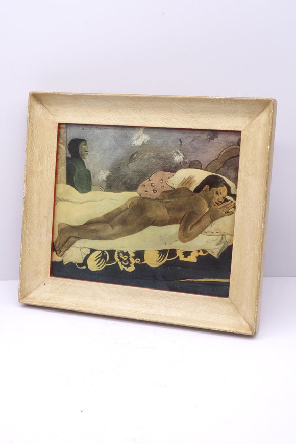 Vintage Framed Paul Gauguin 