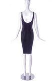 Dolce & Gabbana Early/Mid Nineties Black Body Con Lingerie Dress