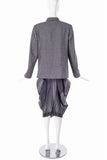 Marithé + François Girbaud Grey Sculptural Skirt and Jacket - BOUTIQUE PURCHASE PRICE