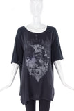 Givenchy Madonna Print Silk & Cotton T-Shirt
