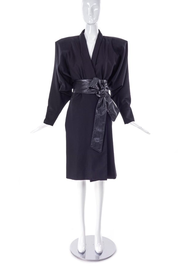 Maison Martin Margiela Oversized Pointed Shoulder Kimono Coat FW2007