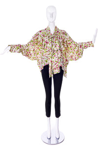 Faith Connection Floral Blazer and Ruffle Blouse - BOUTIQUE PURCHASE PRICE
