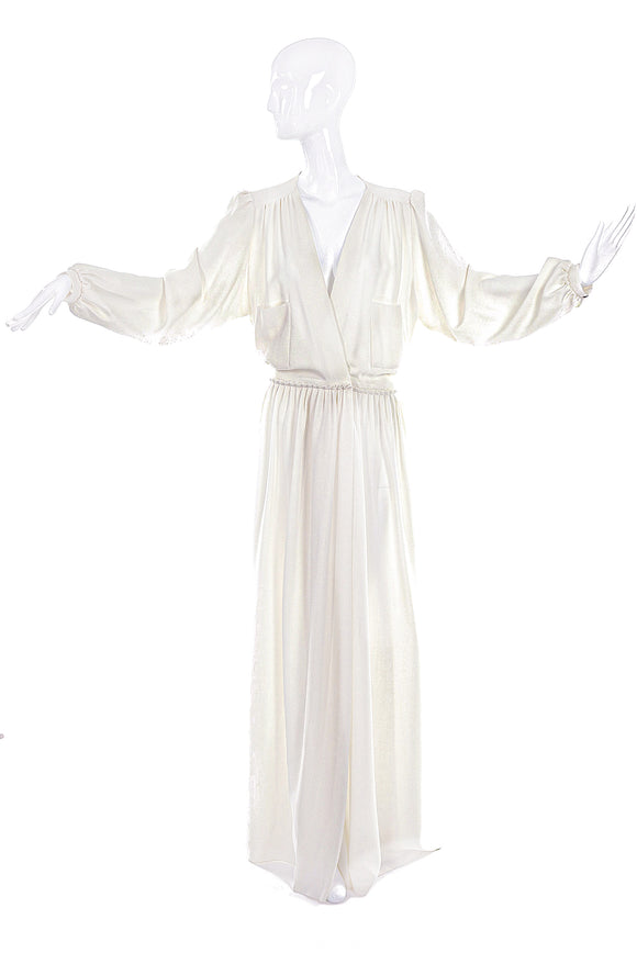 Roksanda Ivory Wrap Dress Goddess Gown - BOUTIQUE PURCHASE PRICE
