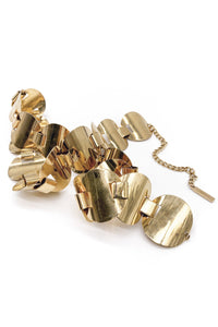 Dolce & Gabbana Gold Disc Belt