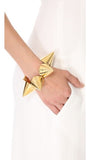 Eddie Borgo Gold Extra-Large Oversized Cone Bracelet