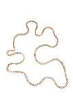 Eddie Borgo Gold Hexagon Chain Link Necklace