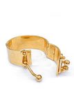 Eddie Borgo Gold Hook and Latch Cuff Bracelet
