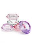 Eddie Borgo Green, Red, Pink, Purple Lucite Pastel Bracelets - Set of 5