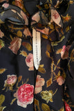 Francesco Scognamiglio Silk Flower Print Ruffle Top- BOUTIQUE PURCHASE PRICE