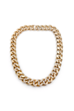 Vintage Gold Thick Short Casio Chain Necklace
