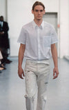 Helmut Lang "Paint Splatter" Jacket and Trouser Set SS1998