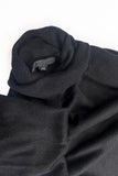 Helmut Lang Black Knit Turtleneck Sweater
