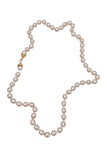 Vintage Pearl Necklace with a Gold Claps