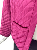 Yves Saint Laurent Pink Satin Quilted Jacket - BOUTIQUE PURCHASE PRICE