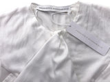 Francesco Scognamiglio White Volant Ruffle Dress - BOUTIQUE PURCHASE PRICE
