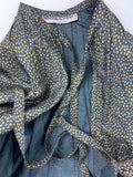 Saint Laurent Gold Speckled Rain Coat Blouson Jacket - Spring Summer 1981 Prêt-à-porter collection - BOUTIQUE PURCHASE PRICE