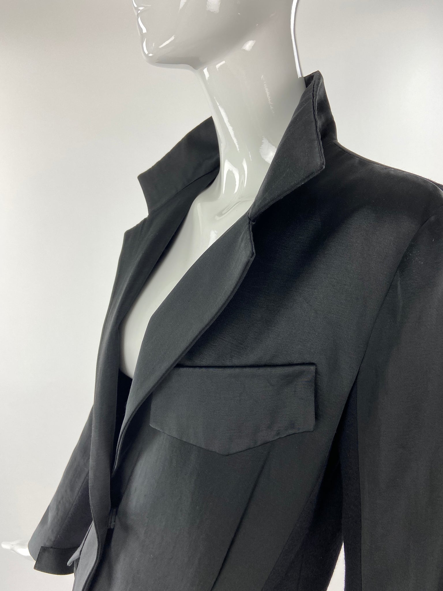 Donna karan black clearance blazer