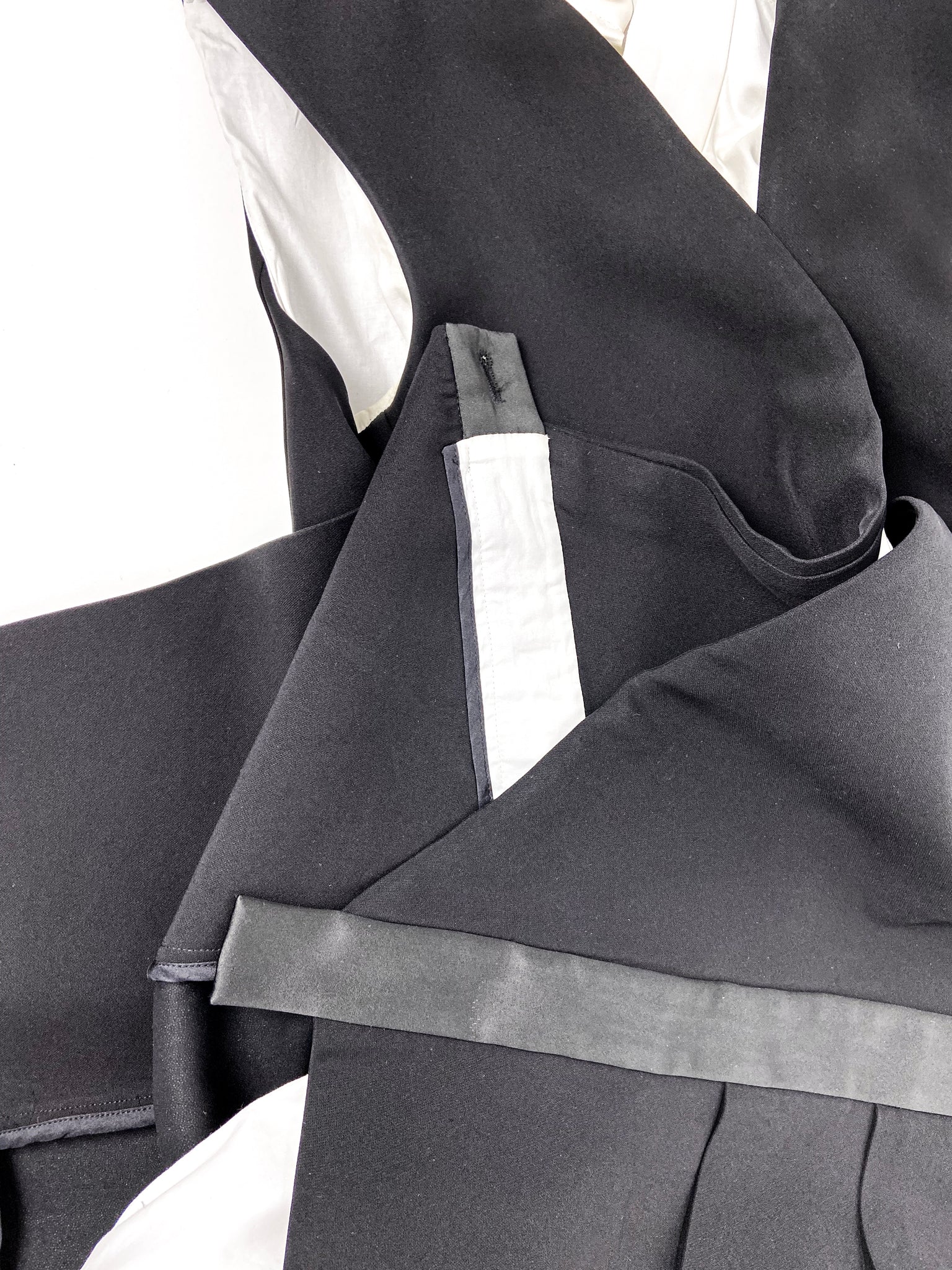 celine black and white dress Cline black silk and white lace dress