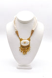 Valentino Gold and Pearl "Coral" Costume Jewelry Set - BOUTIQUE PURCHASE PRICE