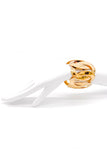 Valentino Gold "Interlocked Ring" Vintage Couture Bracelet
