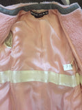 Rochas Pale Pink Teddy Bear Coat - BOUTIQUE PURCHASE PRICE
