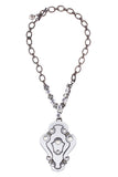 Lanvin Mirror and Crystal Pendant Necklace FW2012 - BOUTIQUE PURCHASE PRICE
