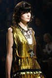 Lanvin Crystal and Lucite Star Necklace / Broach