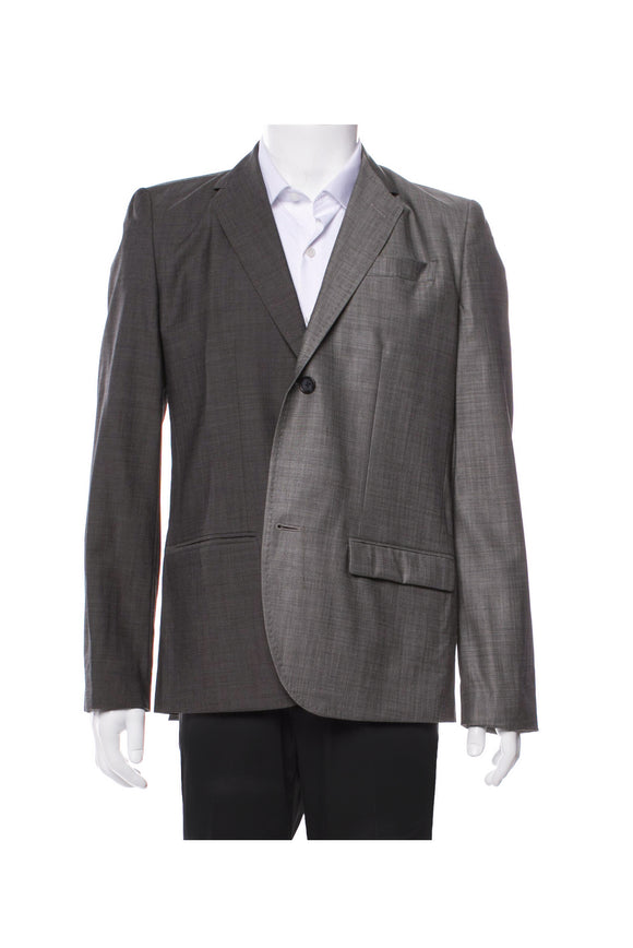 Marc Jacobs Victor / Victoria Half Gray Suit Jacket