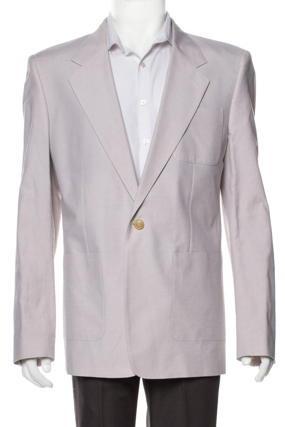 Marc Jacobs Collection Pale Pink Gray Suit Jacket