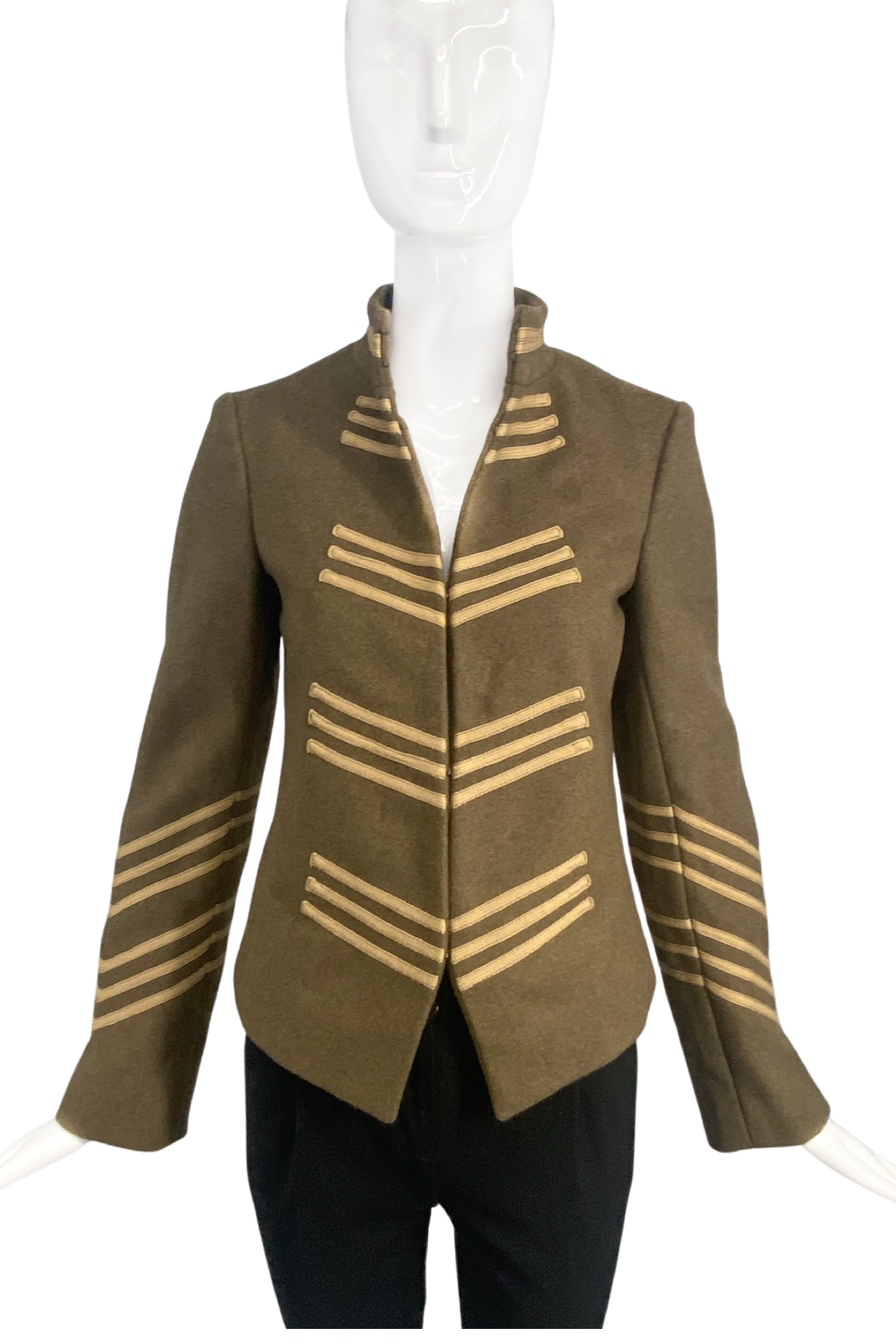 Field Jacket Marc Jacobs Military Jacket 2010s Marc Jacobs Olive 