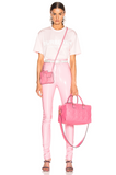 Maison Margiela Baby Pink Vinyl Leather Pants